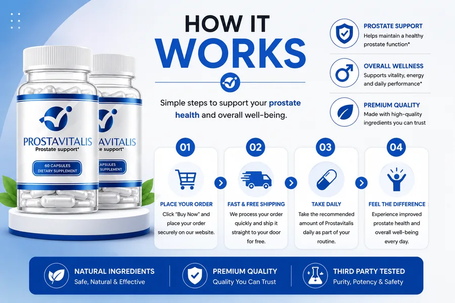 How ProstaVitalis supports prostate and urinary comfort